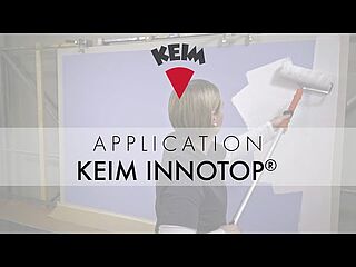 Mise en œuvre de la peinture d'intérieur KEIM Innotop